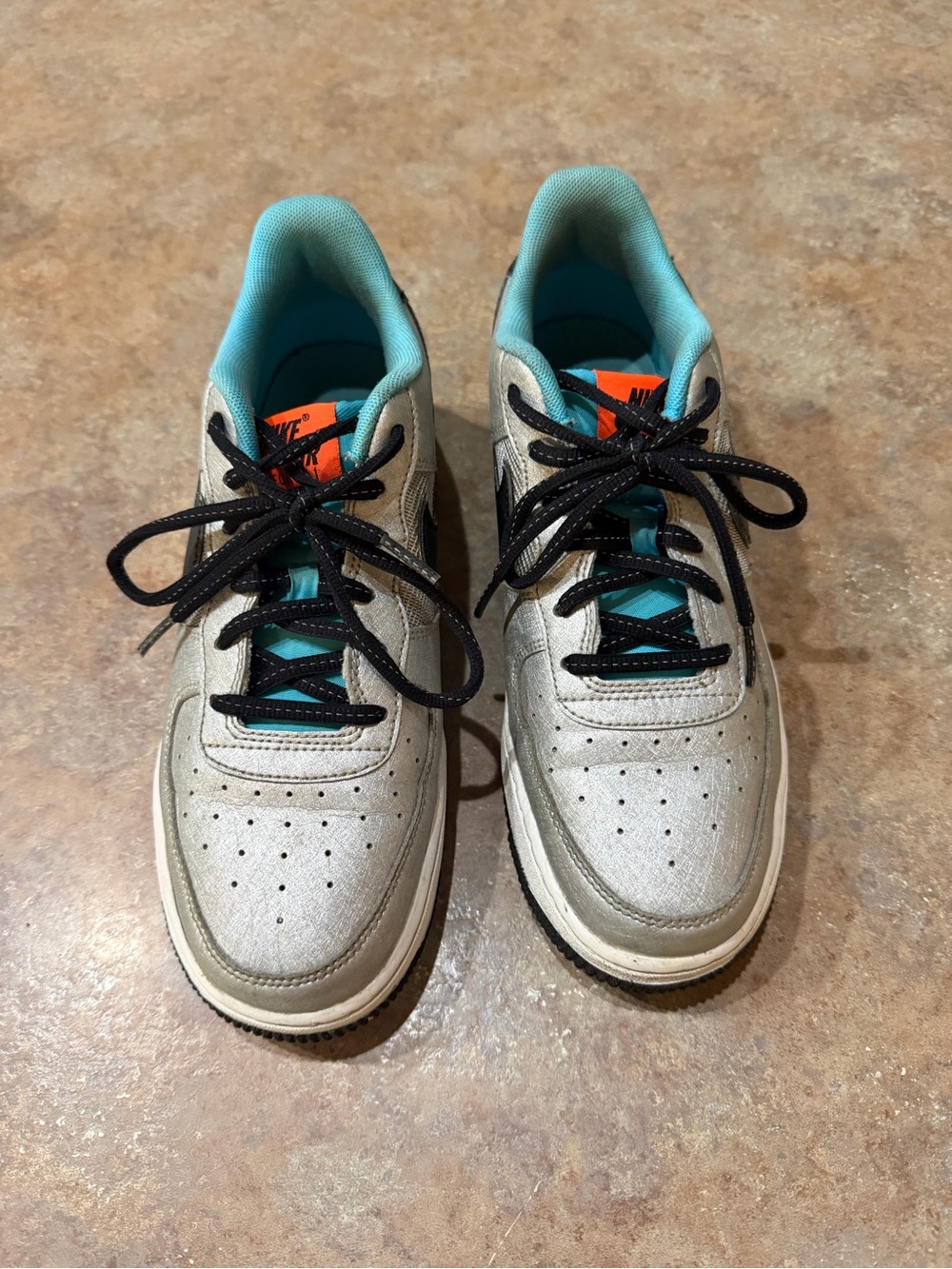 Nike Air Force 1 GS 'Sky Nike' Size 6.5y